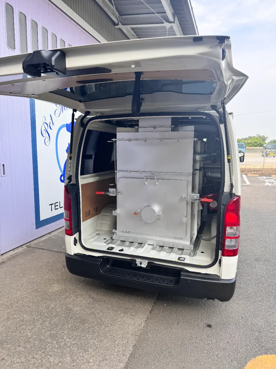 ペット専用火葬車